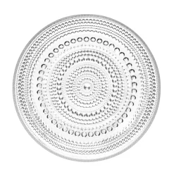 Small Plates & Side Plates^Iittala Kastehelmi plate small Ø24.8 cm, clear Transparent