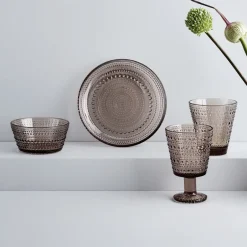Small Plates & Side Plates^Iittala Kastehelmi small plate Ø17 cm, linen Beige