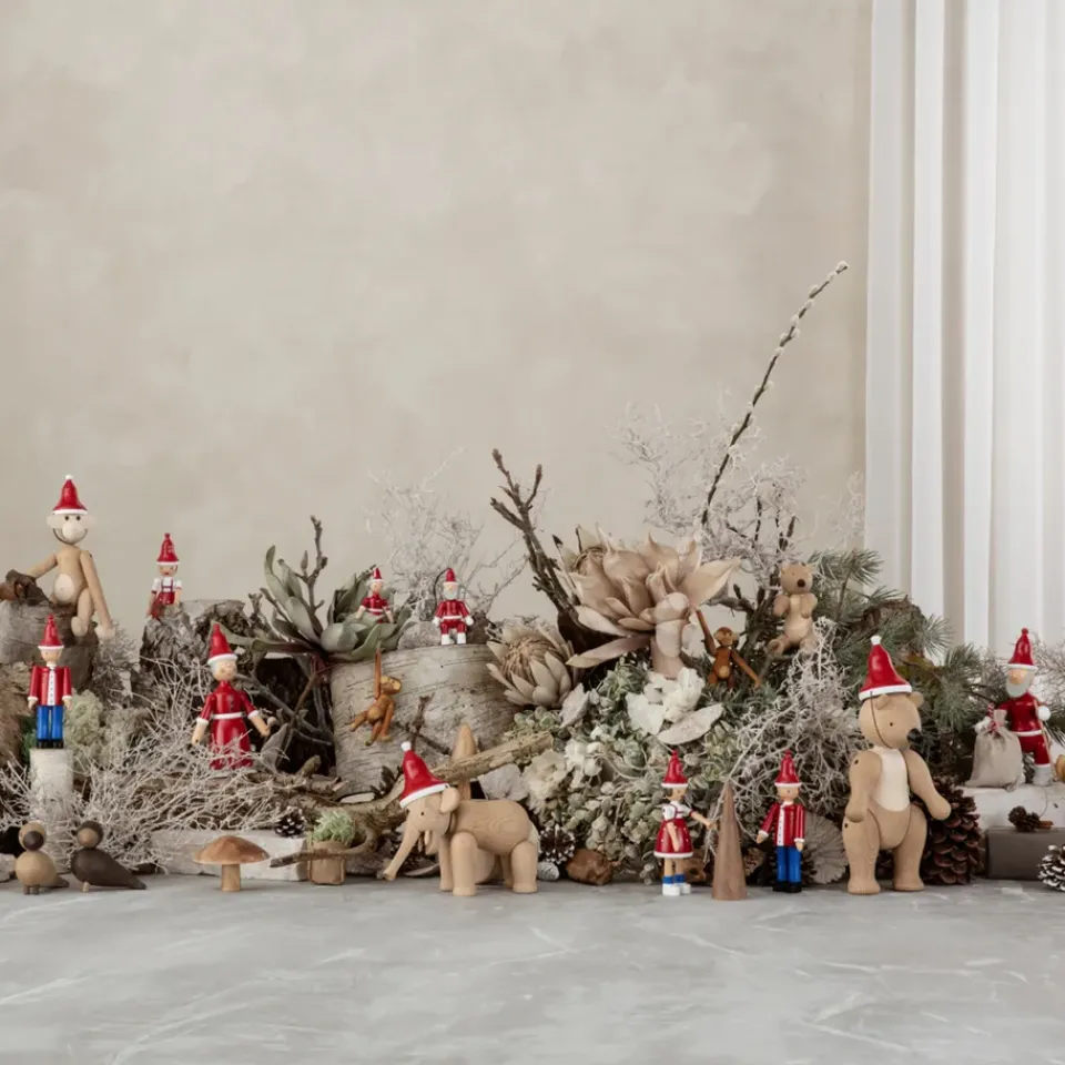 Sale Kay Bojesen Denmark Kay Bojesen Christmas hat for medium monkey, Red