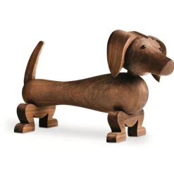 Children's Room Accessories|Children's Room Accessories^Kay Bojesen Denmark Kay Bojesen dog 18,5 cm, Walnut Brown