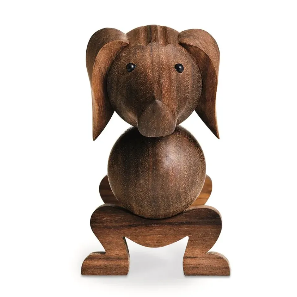 Children's Room Accessories|Children's Room Accessories^Kay Bojesen Denmark Kay Bojesen dog 18,5 cm, Walnut Brown