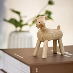 Children's Room Accessories|Children's Room Accessories^Kay Bojesen Denmark Kay Bojesen dog Tim, Light oak Brown