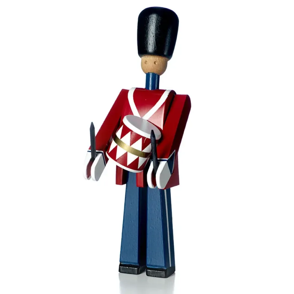 Clearance Kay Bojesen Denmark Kay Bojesen drummer, red-blue Brown