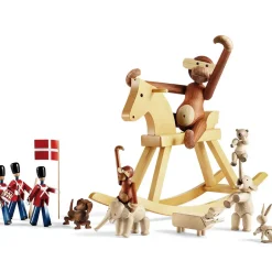 Clearance Kay Bojesen Denmark Kay Bojesen drummer, red-blue Brown