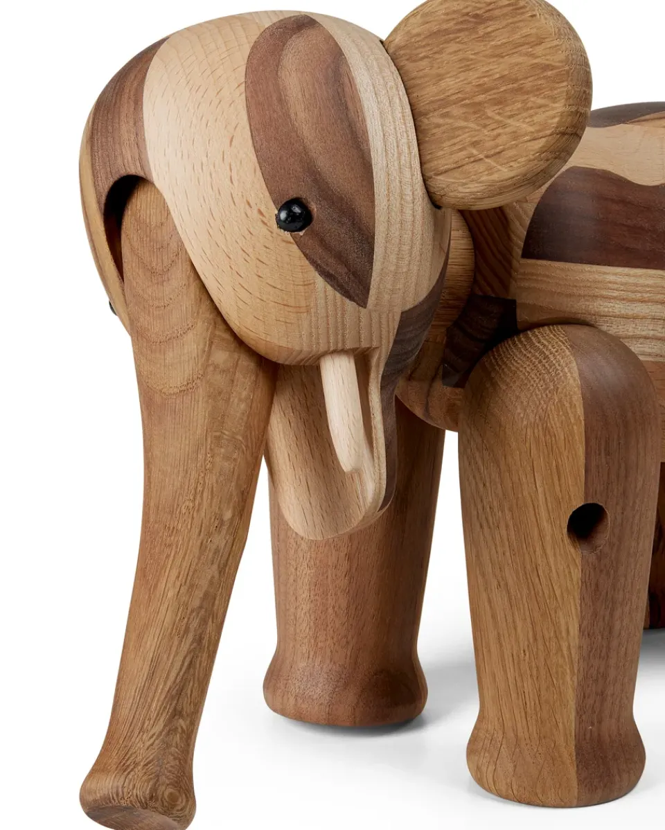 New Kay Bojesen Denmark Kay Bojesen elephant large, Reworked Brown