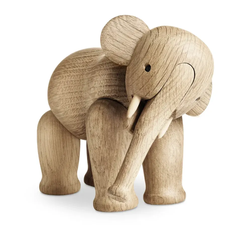 Wooden Figures^Kay Bojesen Denmark Kay Bojesen elephant Liliput, Oak Beige