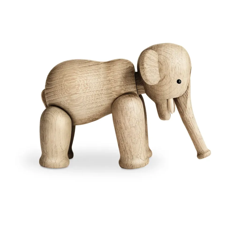 Wooden Figures^Kay Bojesen Denmark Kay Bojesen elephant Liliput, Oak Beige