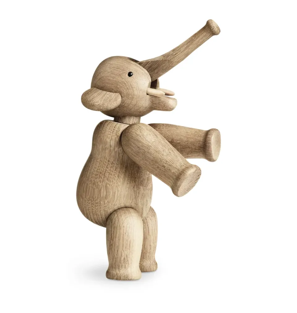 Wooden Figures^Kay Bojesen Denmark Kay Bojesen elephant Liliput, Oak Beige