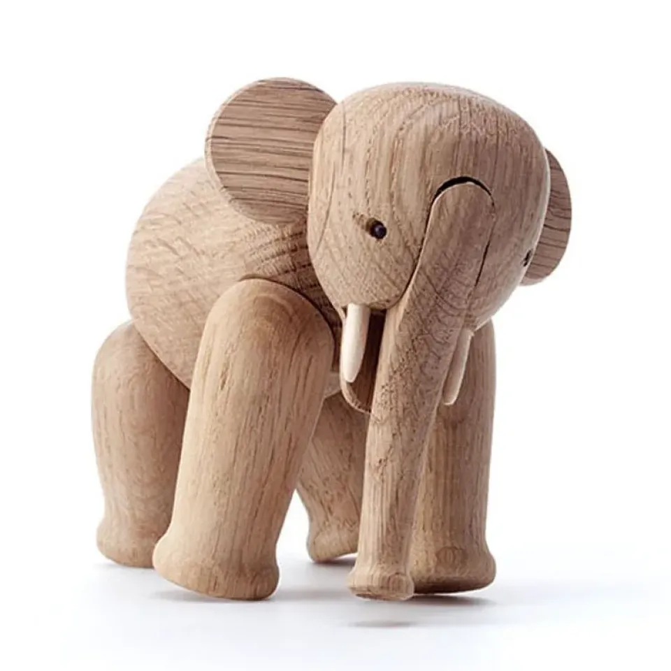 Children's Room Accessories|Children's Room Accessories^Kay Bojesen Denmark Kay Bojesen elephant small, Oak Brown