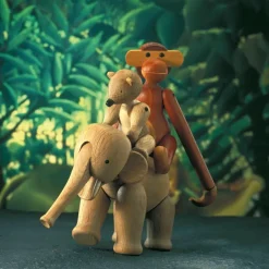 Children's Room Accessories|Children's Room Accessories^Kay Bojesen Denmark Kay Bojesen elephant small, Oak Brown