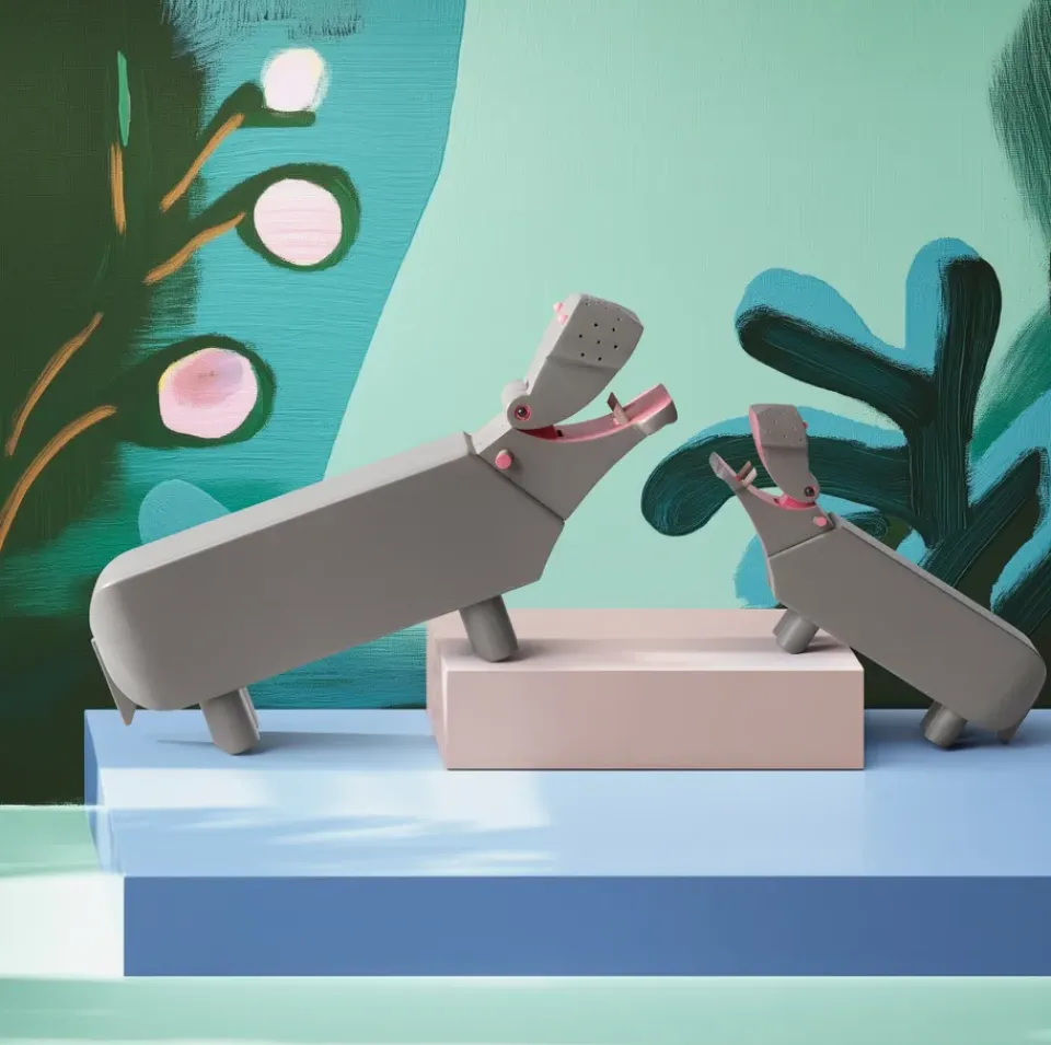 Online Kay Bojesen Denmark Kay Bojesen hippo, Grey