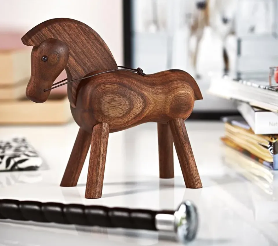 Clearance Kay Bojesen Denmark Kay Bojesen horse, Walnut Brown