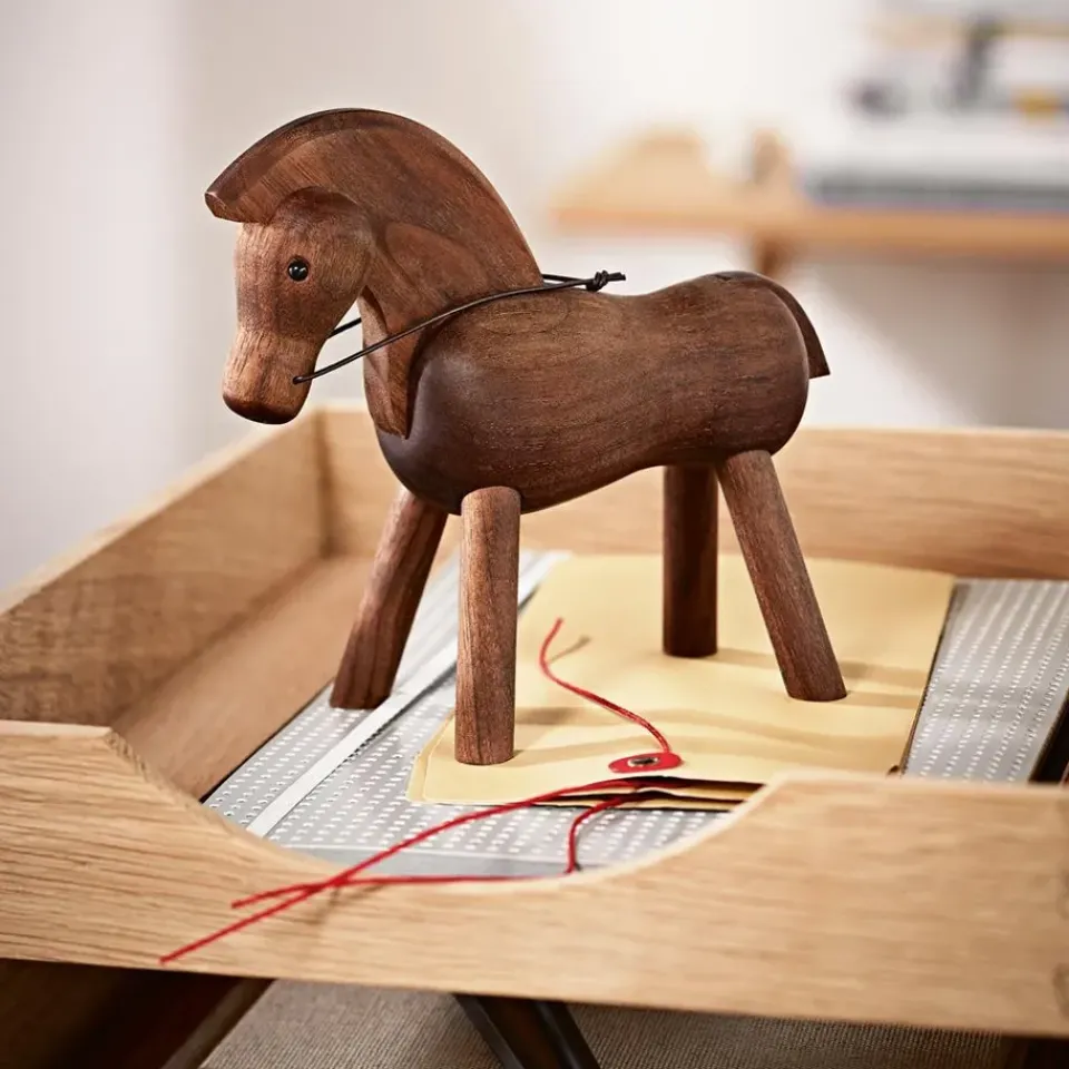Clearance Kay Bojesen Denmark Kay Bojesen horse, Walnut Brown