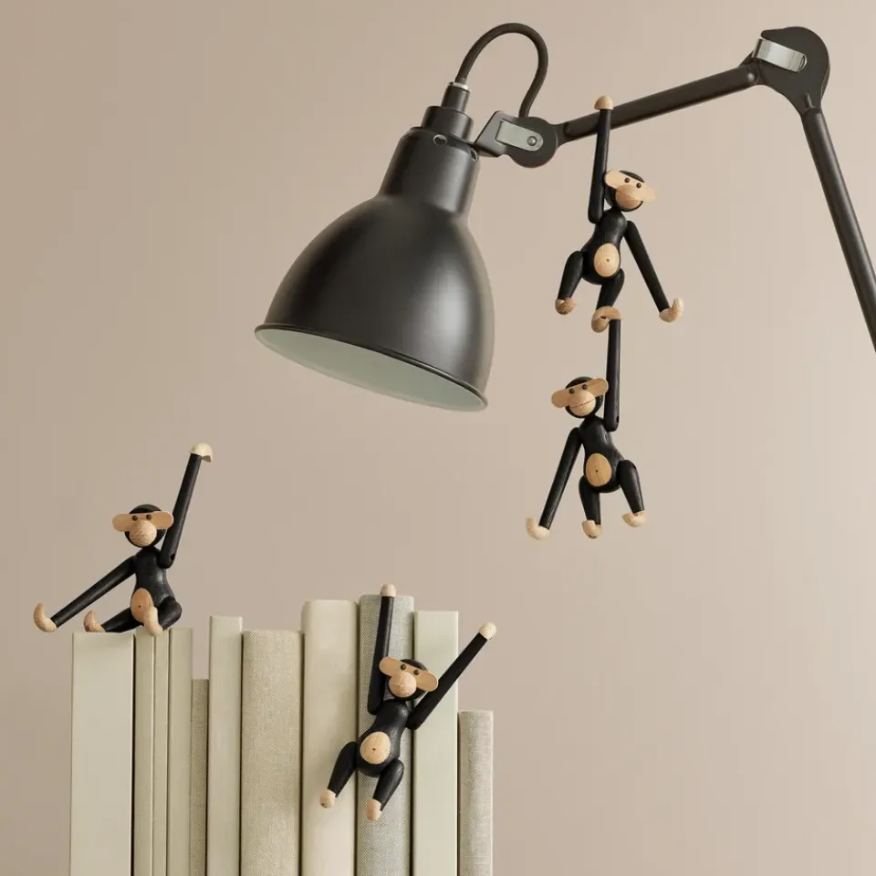Online Kay Bojesen Denmark Kay Bojesen monkey mini, Dark-stained oak Brown
