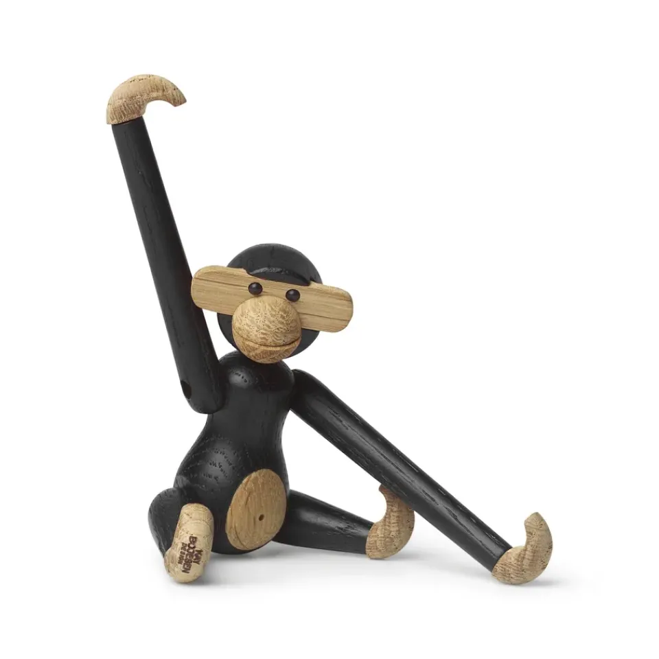 Online Kay Bojesen Denmark Kay Bojesen monkey mini, Dark-stained oak Brown