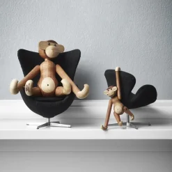 Children's Room Accessories|Children's Room Accessories^Kay Bojesen Denmark Kay Bojesen monkey mini, Teak-limba tree Brown