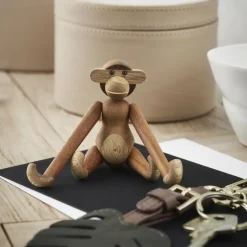 Children's Room Accessories|Children's Room Accessories^Kay Bojesen Denmark Kay Bojesen monkey mini, Teak-limba tree Brown