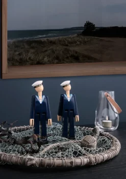 Kay Bojesen Denmark Kay Bojesen sailor, Blue BlueWhite