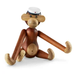 Best Kay Bojesen Denmark Kay Bojesen student cap for the small monkey, White- Blue