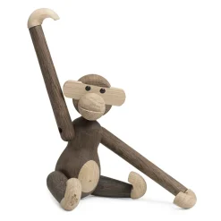 Best Kay Bojesen Denmark Kay Bojesen wooden monkey small, Oak-smoked oak Brown