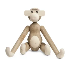 Children's Room Accessories|Children's Room Accessories^Kay Bojesen Denmark Kay Bojesen wooden monkey small, Untreated oak and maple BeigeBrown