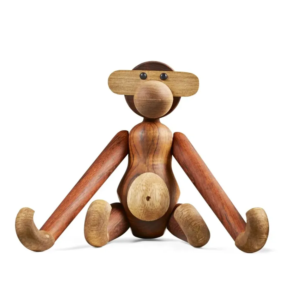 Best Kay Bojesen Denmark Kay Bojesen wooden monkey medium, 28 cm Brown