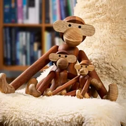 Best Kay Bojesen Denmark Kay Bojesen wooden monkey medium, 28 cm Brown