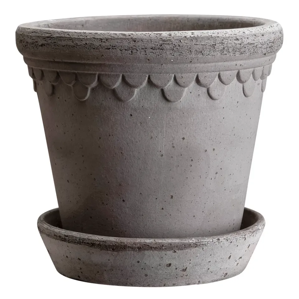 Flower Pots^Bergs Potter Københavner flower pot Ø16 cm, Grey