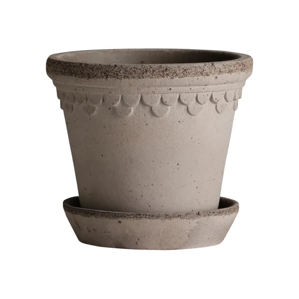 Sale Bergs Potter Københavner flower pot Ø10 cm, Grey