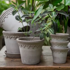 Flower Pots^Bergs Potter Københavner flower pot Ø14 cm, Grey