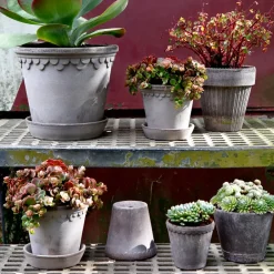 Online Bergs Potter Københavner flower pot Ø18 cm, Grey