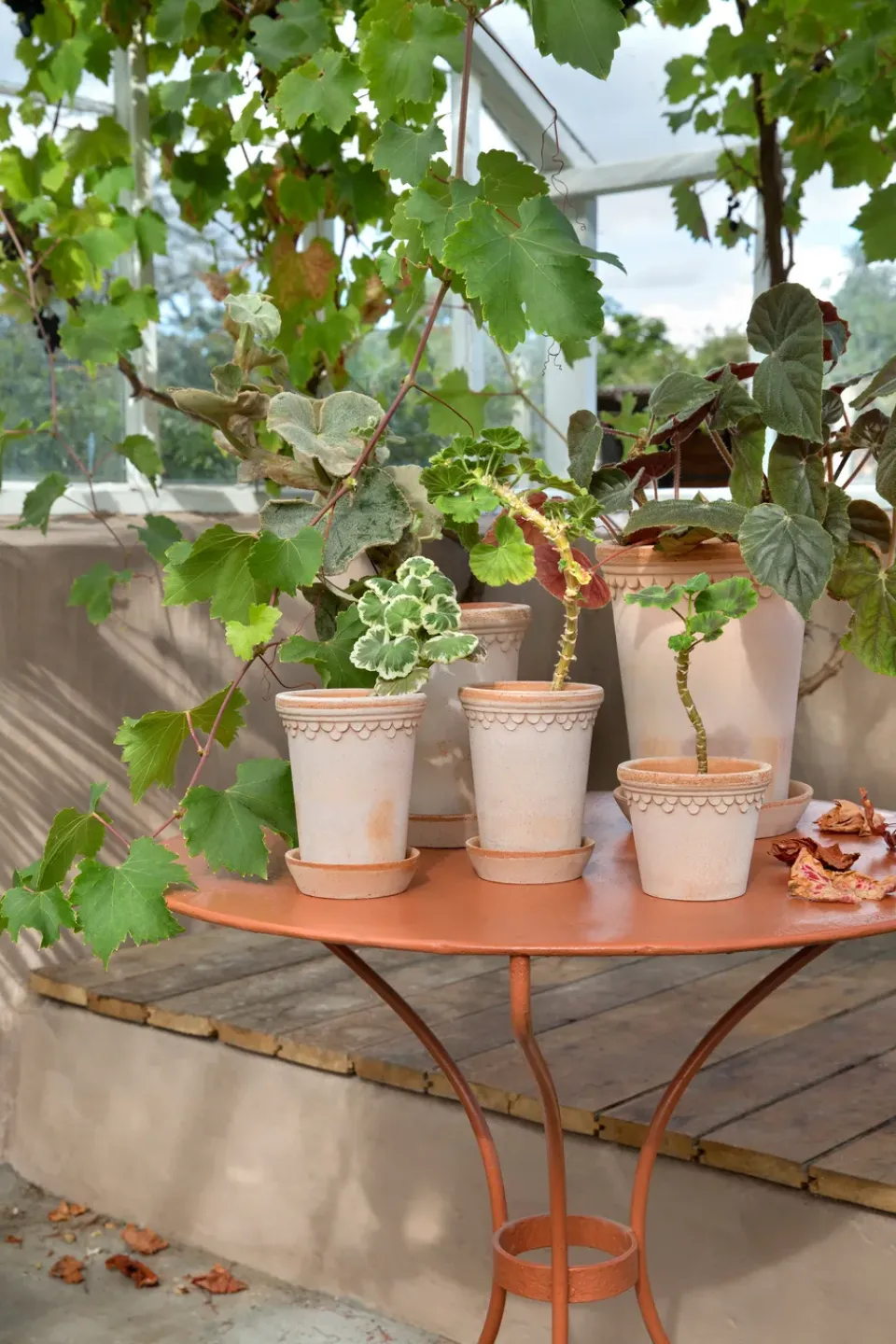 Flower Pots^Bergs Potter Københavner flower pot high Ø10 cm, Pink