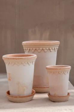 Flower Pots^Bergs Potter Københavner flower pot high Ø10 cm, Pink