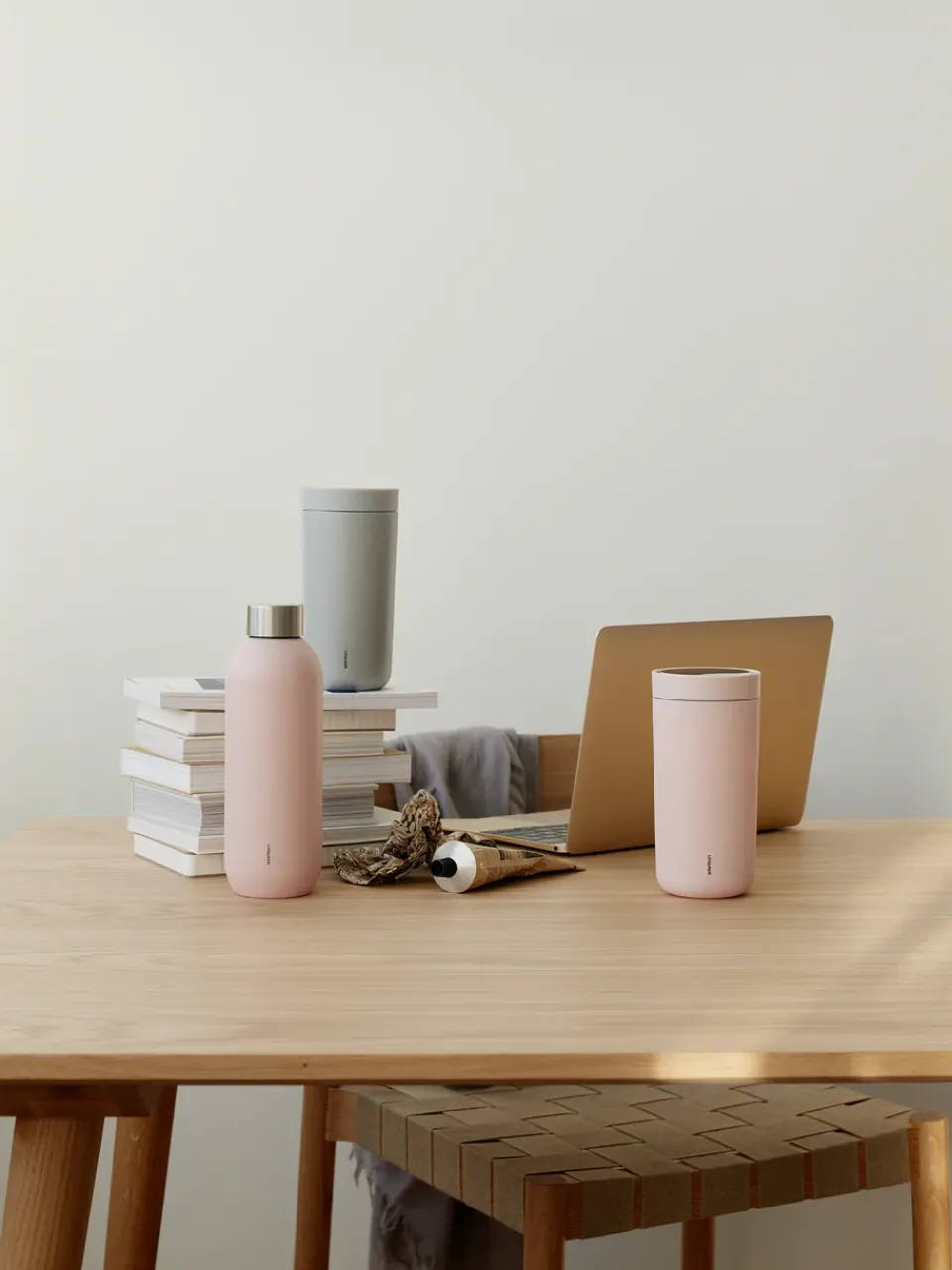 Clearance Stelton Keep Cool thermos 0.6 l, Soft rose Pink
