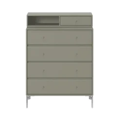 Dressers & Drawer Units|Dressers & Drawer Units^Montana Keep dresser, Fennel 144. chrome legs Green