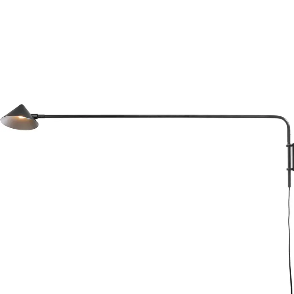 Sale Watt & Veke Kelly wall lamp long arm, -gold Black