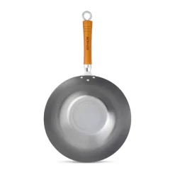 Woks^Ken Hom classic carbon wok pan Ø32 cm, Steel Silver-coloured