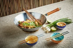 Woks^Ken Hom classic carbon wok pan Ø32 cm, Steel Silver-coloured