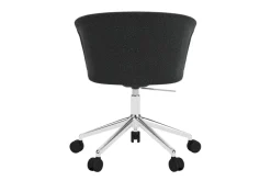 Office Chairs^Hem Kendo Swivel office chair with 5 wheels, Graphite-polished aluminium GreySilver-coloured