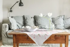 Sale Ekelund Linneväveri Åkervinda tablecloth 75x75 cm, Pink