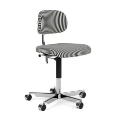 Office Chairs^Montana Kevi 2534U Office chair, Stripe-aluminum BlackWhite
