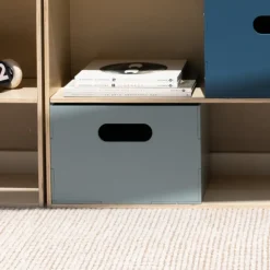 Storage For The Kids Room|Boxes & Jars^Nofred Kiddo Box storage box, Olive Green