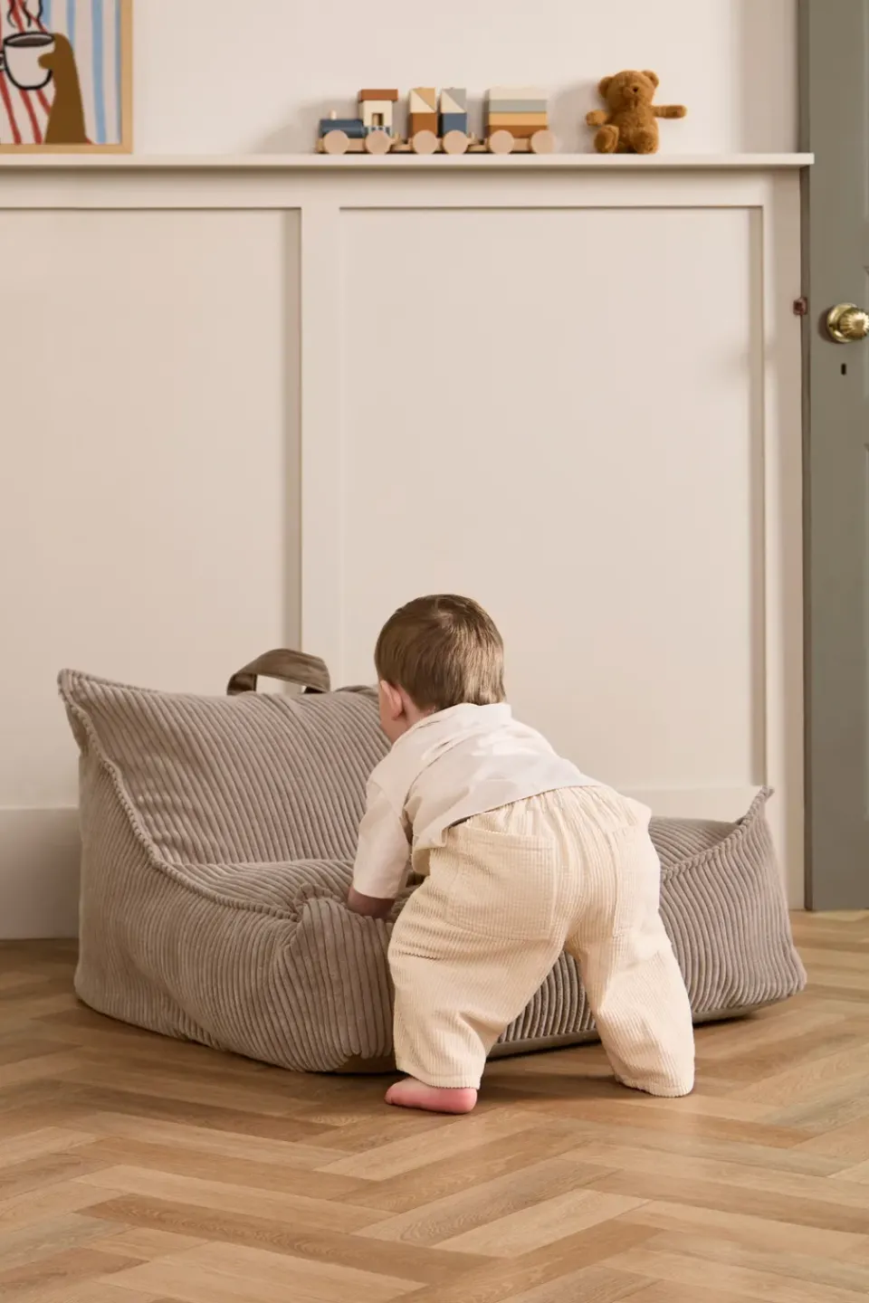 Discount Kid's Concept Kid's Base bean bag, Brown