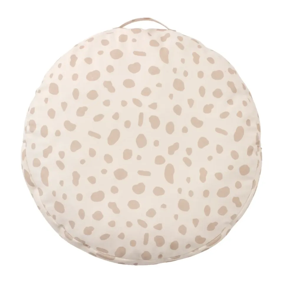 Best Kid's Concept Kid's Base floor cushion Ø60 cm, Dotted White
