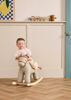 Children's Room Accessories|Children's Room Accessories^Kid's Concept rocking horse, Sam BlueWhite