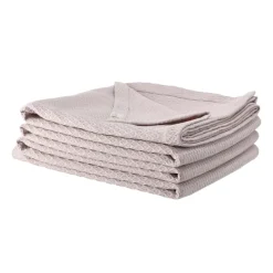 Outlet Scandi Living Kimono bed spread 260x260 cm, dusty rose Pink