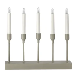 Advent Lights|Window Lights^Scandi Living Kindle portable advent candlestick 30 cm, Beige