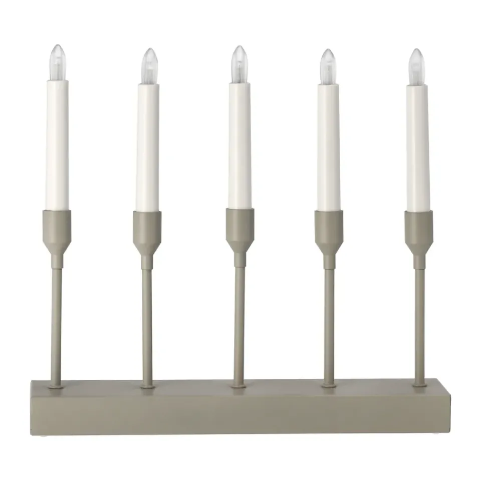 Advent Lights|Window Lights^Scandi Living Kindle portable advent candlestick 30 cm, Beige