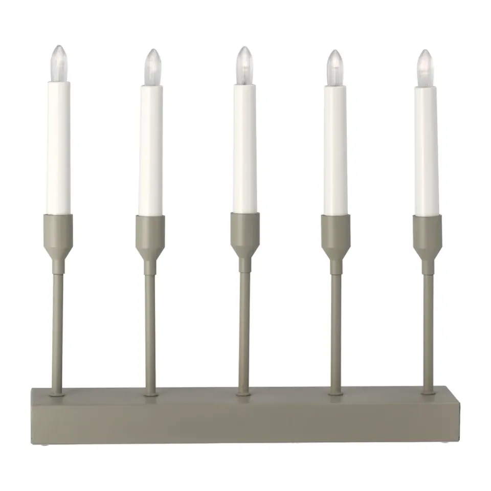 Advent Lights|Window Lights^Scandi Living Kindle portable advent candlestick 30 cm, Beige