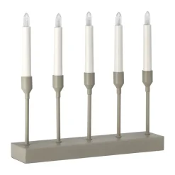 Advent Lights|Window Lights^Scandi Living Kindle portable advent candlestick 30 cm, Beige